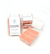 S and H Treasures Sweet Georgia Peach Iced Tea wax melts six cubes packaging