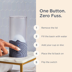 Jackson Hedden designed steamer for compact design