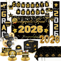 Sadoup Graduation Decorations 2026 backdrop