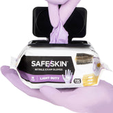 SAFESKIN nitrile disposable gloves 50-count pack for light duty use