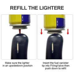 safety lock feature on durable lighter
