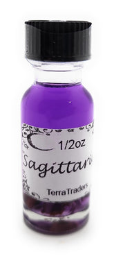 Sagittarius zodiac empowerment oil half-ounce bottle