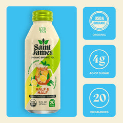 Saint James half and half 12 pack iced tea arrangement