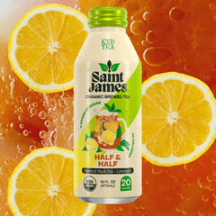Saint James organic black tea product ingredients