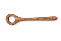 Olivewood dough whisk for sourdough mixing 13.5 inch