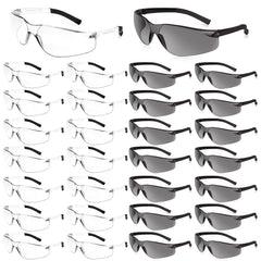Salfboy clear safety glasses polycarbonate lenses ANSI Z87.1