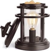SALKING electric wax warmer with metal body and two bulbs