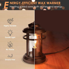 Durable sand blasted finish SALKING wax warmer