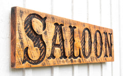 40x10 SALOON Sign dimensions for Western decor