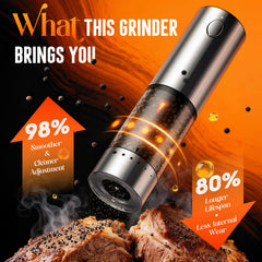 Salt and Pepper Grinder Set for Women image 2