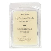 Sandalwood & Rose soy wax melts 2.6oz 1 Pack 6 cubes hand poured