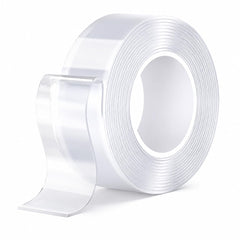 SANKEMU heavy duty double-sided tape clear 9.84 ft 1.18 in