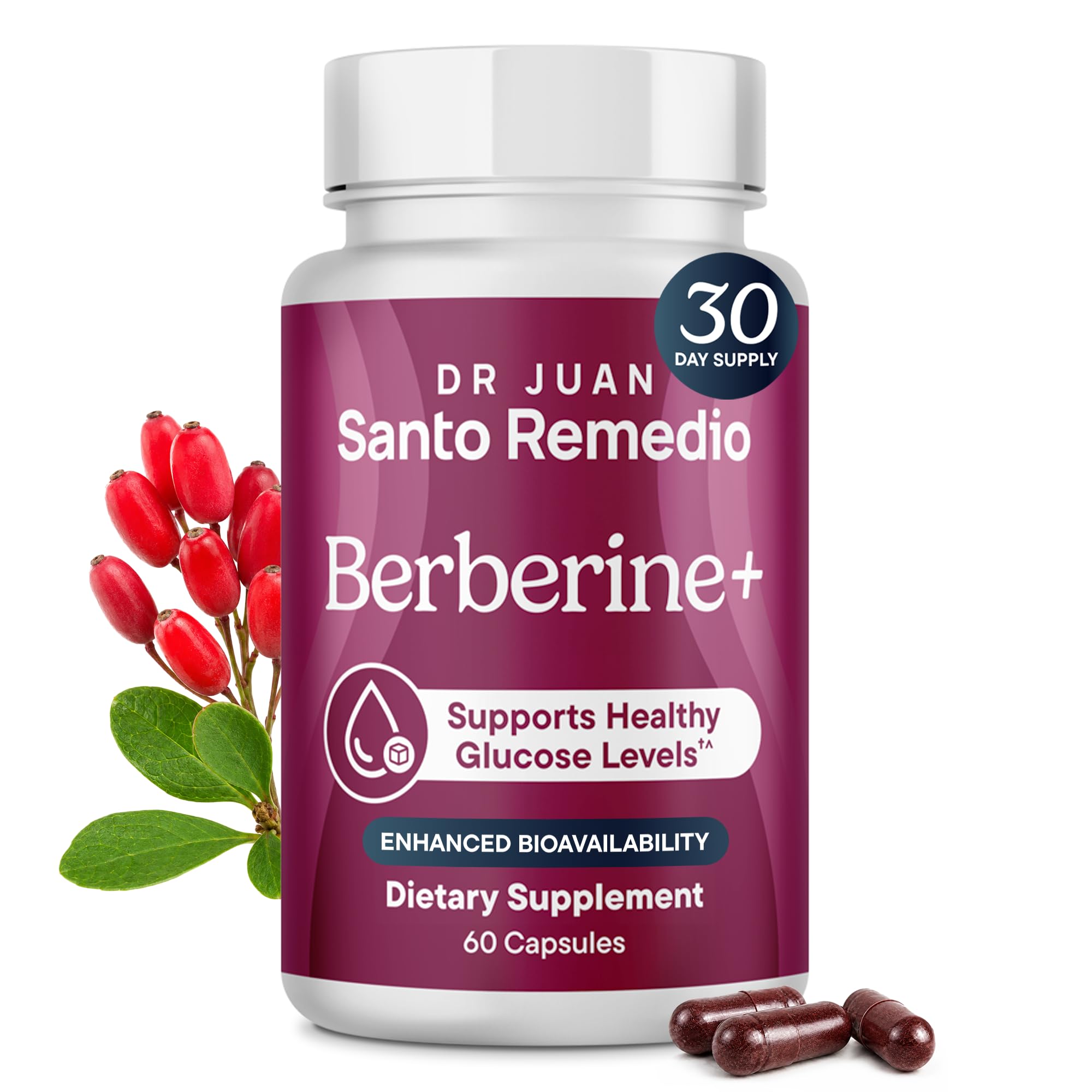 Santo Remedio Berberine Supplement product shot