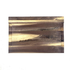 Edge grain cutting board 15x10 inches finished with wood balm