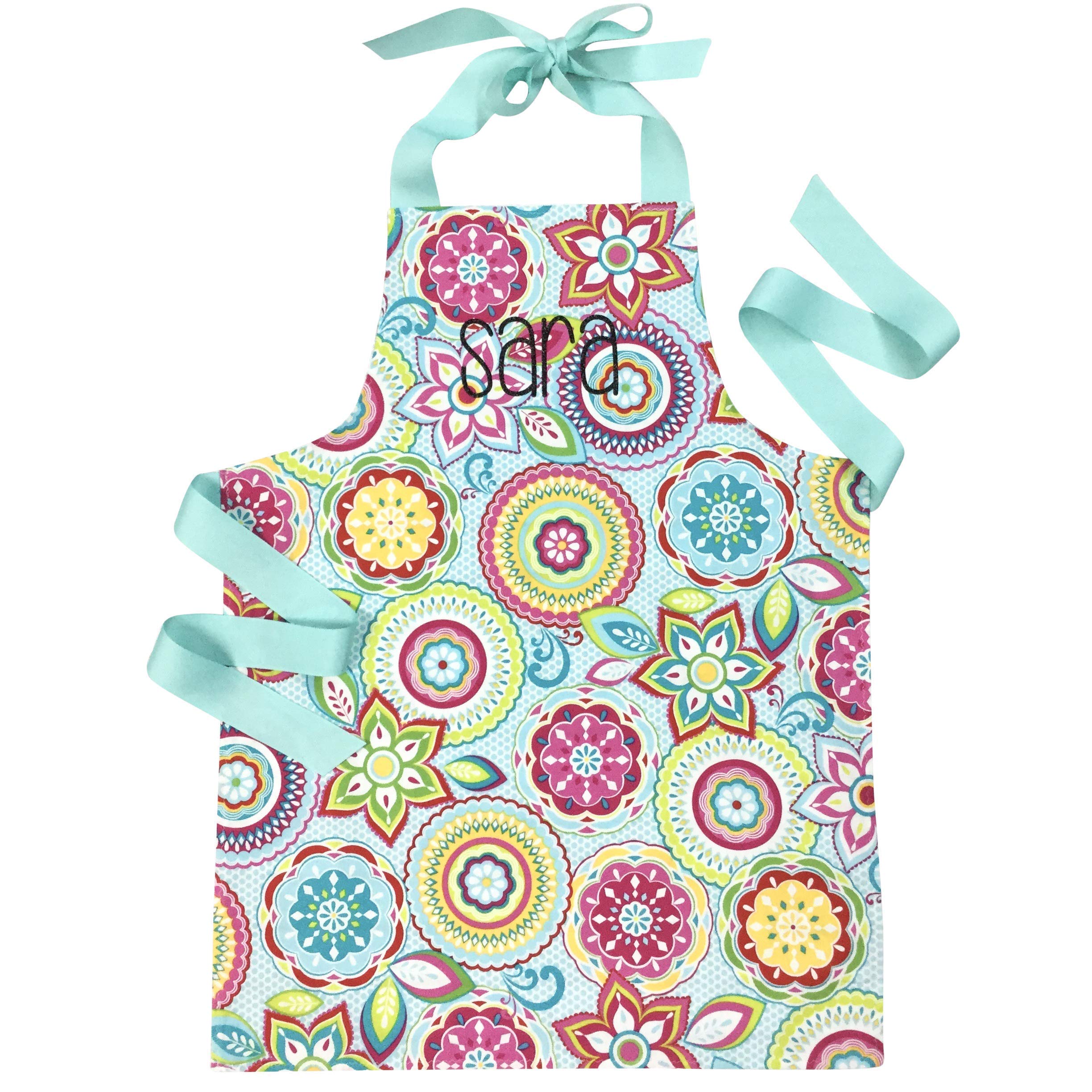 Sara Sews baking apron for tween girl