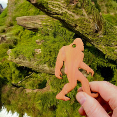 pure cedar material ornament sasquatch bigfoot