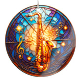 Saxophone Ornament jazz decor for holiday tree