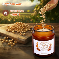 Evening Prayer scent candle soft woods and herbs