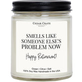 Scented candle gifts for women in a 9 ounce glass jar