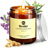 Scented Candles Lavender Eucalyptus 200g jar