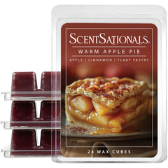 Scentsationals warm apple pie wax melts 10oz 24 cubes