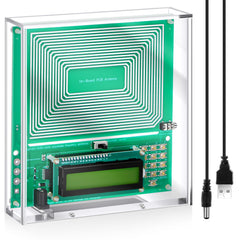Schumann Resonance Generator green device on desk