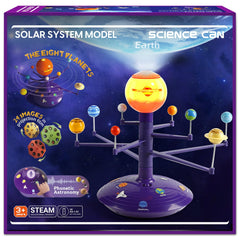 Science Can Solar System for Kids product image with model kit