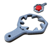 Screw Cap Opener closeup ergonomic grip design