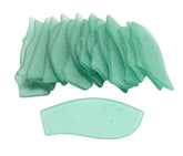 Sea Glass Place Cards mint green irregular shapes set of 20