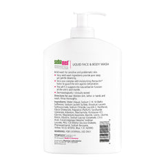 Two-pack SEBAMED liquid wash bottles 400ml each