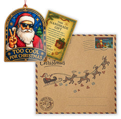 Secret Santa ornament for adults by RUSATEN