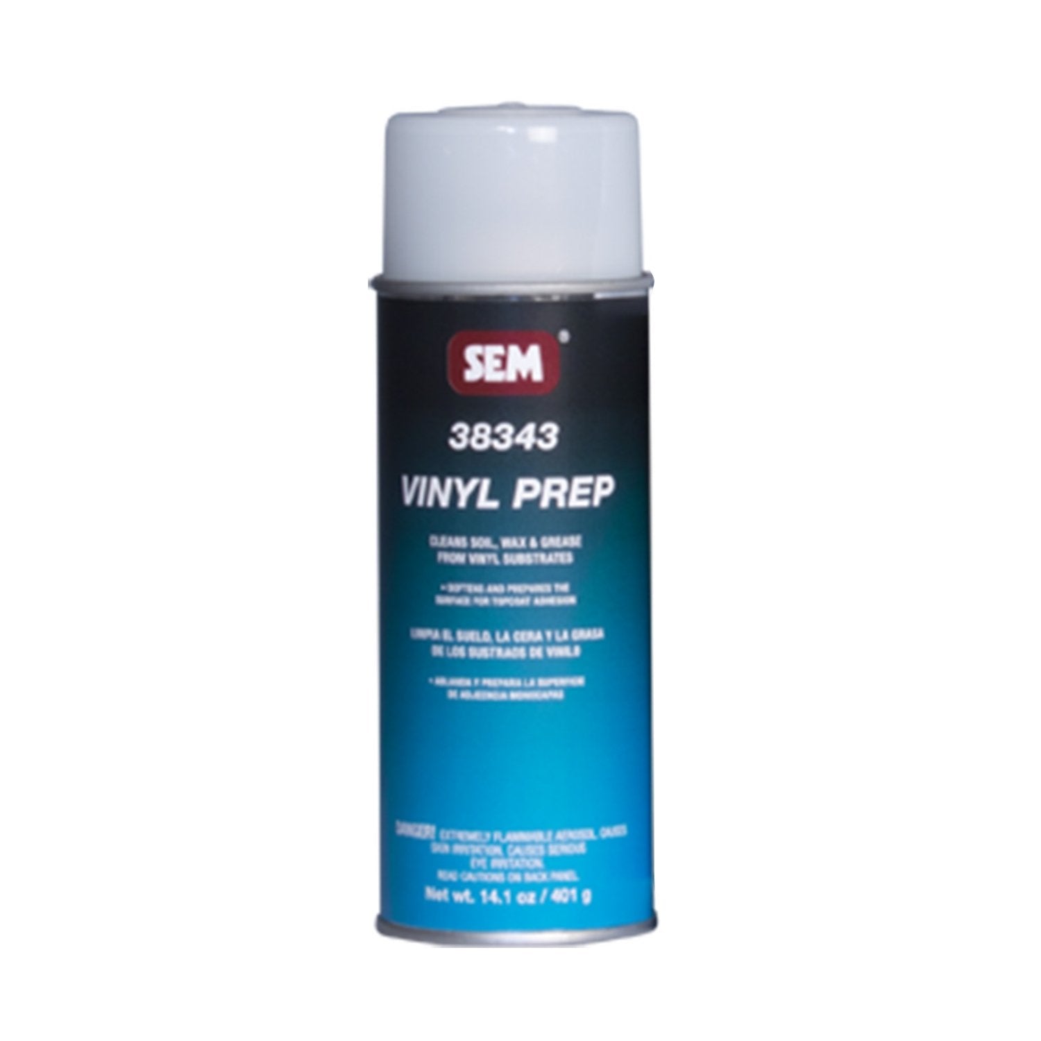 SEM 38343 Vinyl Prep 13.3 oz vinyl surface prep and cleaner