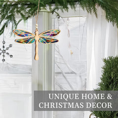 Sensemory dragonflies decor sun catcher window light