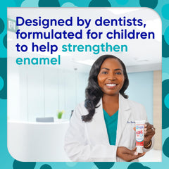 Berry Twist flavor Sensodyne Pronamel Kids toothpaste label