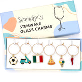 Serendipity Italian Wine Glass Charms product image