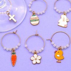 Easter Bunny charm from Serendipity Presents wine glass charm set