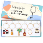 Serendipity Dominican Republic wine charm flag