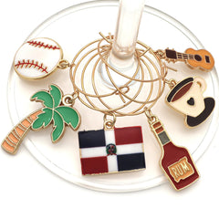 Serendipity Dominican Republic wine charm palm tree