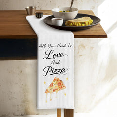 Italian party dish hand towels decorative print SereneHanctuary