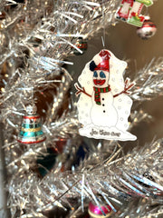 hand-crafted shrink art ornaments 2-3 inches