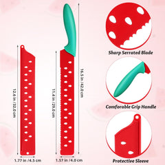 serrated stainless steel watermelon slicer