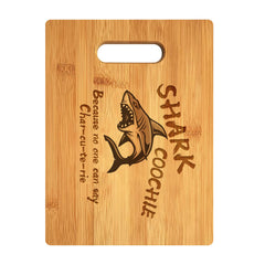 Shark Charcuterie Board bamboo cutting board
