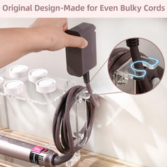 Clear acrylic organizer for Dyson Airwrap and Shark tools