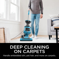 Shark NV380 Navigator Lift-Away deluxe upright vacuum teal
