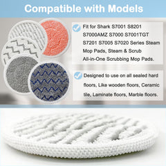 Shark S7001 S8201 S7000 series compatible pads