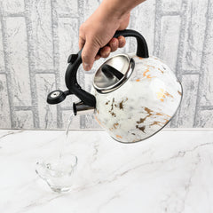 Stovetop kettle 3L compatible with gas electric glass ranges