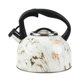 SharpChef whistling tea kettle 3L stainless steel with cool touch handle