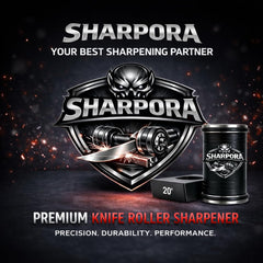 400 grit diamond disc detail on SHARPORA sharpener