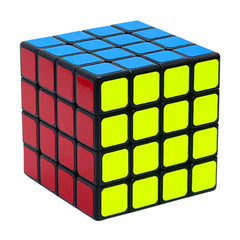 Shengshou 4x4x4 Puzzle Cube Black 60x60x60mm size