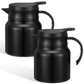SHENLIU 27oz thermal coffee carafes pair black